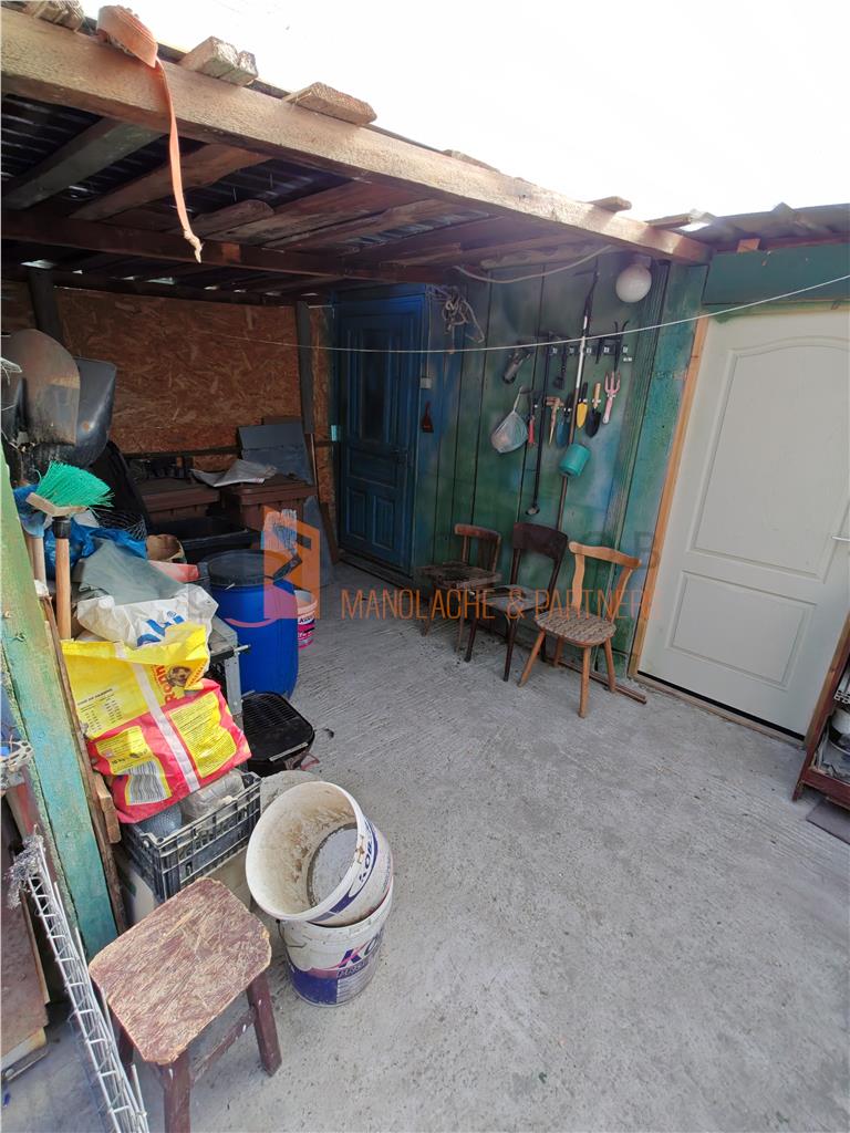 Casa tip parter din caramida + teren 568 mp in Movila Banului, Buzau