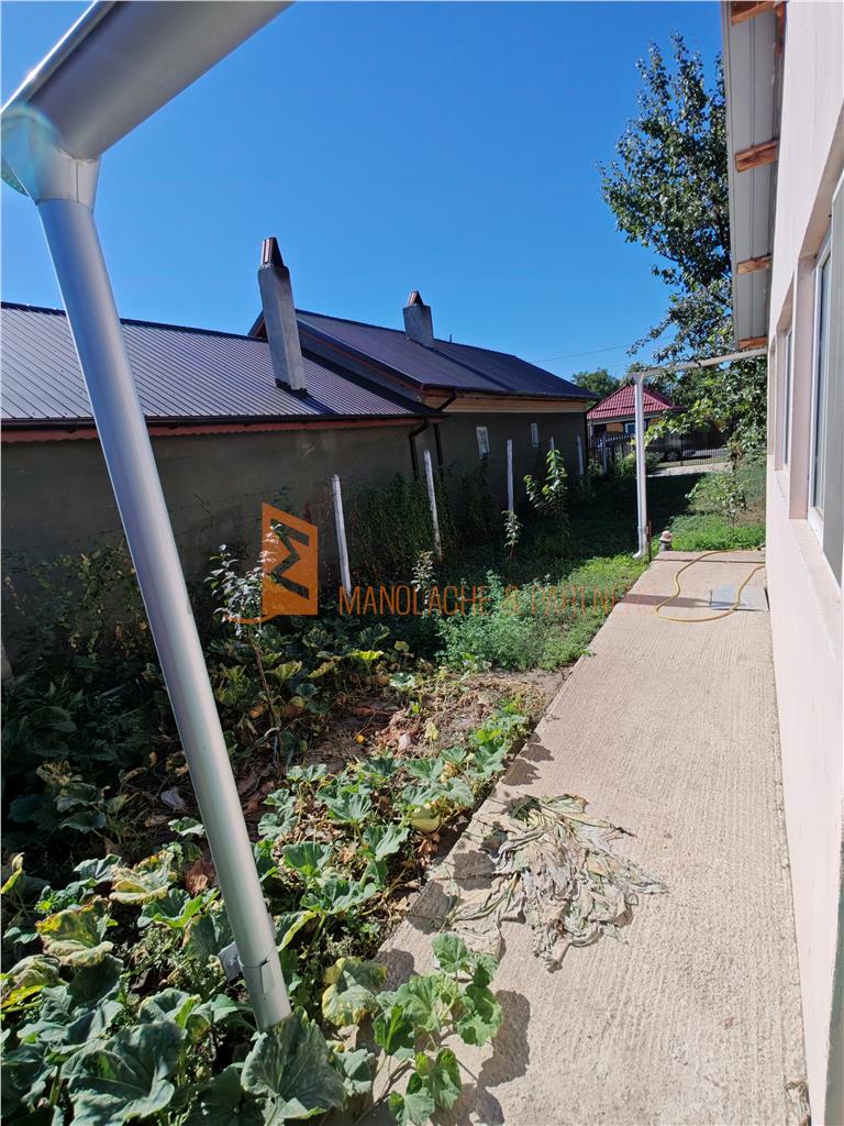 Casa tip parter din caramida + teren 568 mp in Movila Banului, Buzau