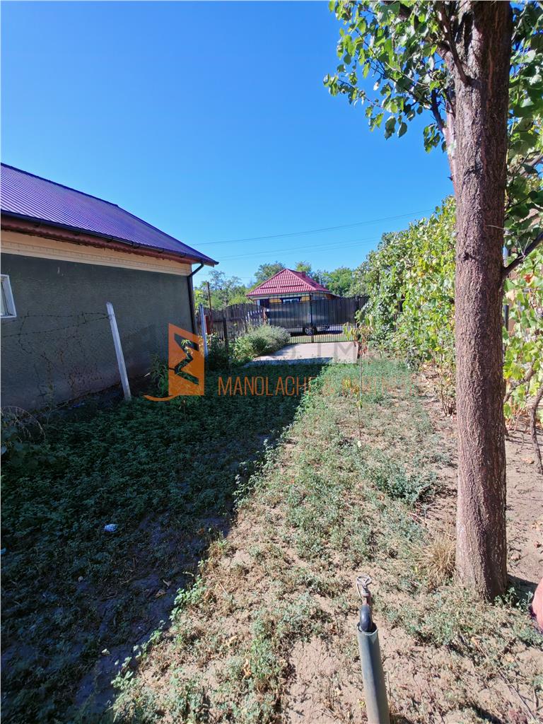 Casa tip parter din caramida + teren 568 mp in Movila Banului, Buzau