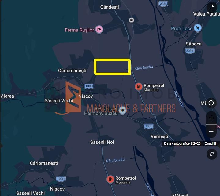 Teren intravilan zona Vernesti